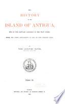 The History of the Island of Antigua
