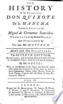 The History of the Renowned Don Quixote de la Mancha,4