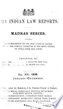 The Indian Law Reports