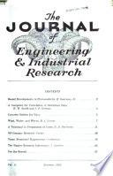 The Journal of Engineering & Industrial Research
