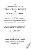 The London, Edinburgh and Dublin Philosophical Magazine and Journal of Science