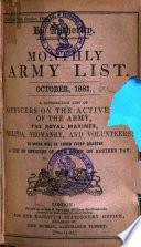 The Monthly Army List