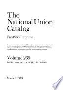 The National Union Catalog, Pre-1956 Imprints