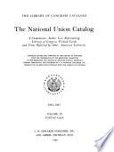 The National Union Catalogs, 1963-