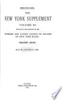 The New York Supplement