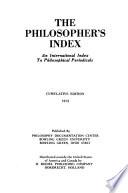 The Philosopher's Index