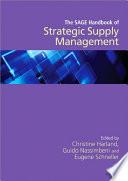 Libro The SAGE Handbook of Strategic Supply Management
