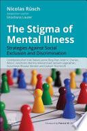 The Stigma of Mental Illness - E-Book