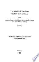 The Theory and Practice of Translation in the Middle Ages