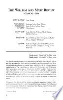 The William and Mary Review