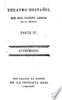 Theatro hespañol, por V. García de la Huerta
