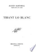 Tirant lo Blanc