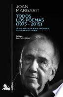 Todos los poemas (1975-2015)