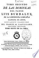 Tomo segundo de Las Dominicas
