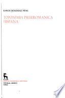Toponimia prerrománica hispana