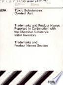 Toxic Substances Control Act (TSCA) chemical substance inventory