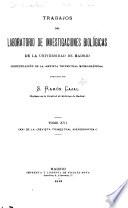Trabajos del Instituto Cajal de Investigaciones Biológicas