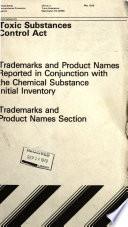 Trademarks and product names section
