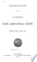 Transactions of the California State Agricultural Society