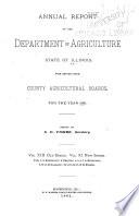 Transactions of the Illinois State Agricultural Society