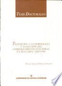 Transición a la democracia y evolución del comportamiento electoral en Bulgaria, 1989-1992[