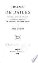 Tratado de bailes de sociedad, regionales españoles, especialmente andaluces