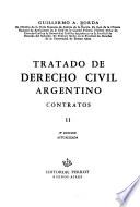 Tratado de derecho civil argentino: contratos