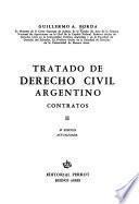 Tratado de derecho civil argentino
