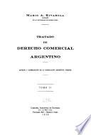 Tratado de derecho comercial argentino