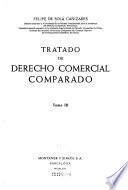 Tratado de derecho comercial comparado