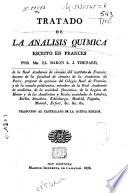 Tratado de la análisis química