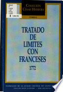 Tratado de límites con franceses, 1772