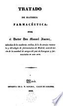 Tratado de materia farmacéutica