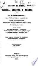 Tratado de química mineral, vegetal y animal