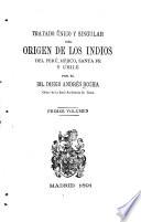 Tratado único y singular del origen de los Indios del Perú, Méjico, Santa Fé y Chile