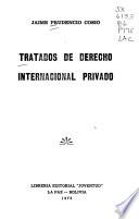 Tratados de derecho internacional privado