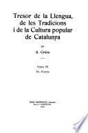 Tresor de la llengua, de les tradicions i de la cultura popular de Catalunya