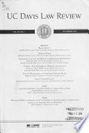 U.C. Davis Law Review