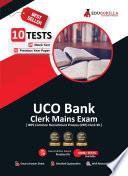 UCO Bank Clerk Mains Exam | IBPS CRP Clerk XII | 8 Mock Tests + 2 Previous Year Papers