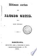 Últimas cartas de Jacopo Ortis