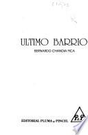 Ultimo barrio