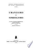 Umanesimo e simbolismo