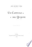 Un Capítulo del Quijote
