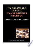 Un escándalo oculto, una vergüenza secreta