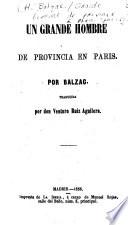 Un grande hombre de provincia en Paris