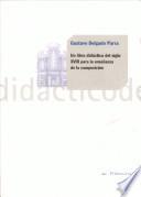 Un libro del siglo XVIII para la enseñanza de la composición en la Nueva España