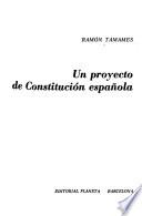 Un proyecto de constitución española