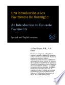 Libro Una Introducción a Los Pavimentos De Hormigón: An Introduction to Concrete Pavements