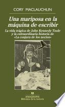 Una mariposa en la máquina de escribir