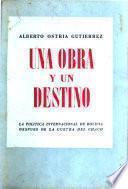 Una obra y un destino